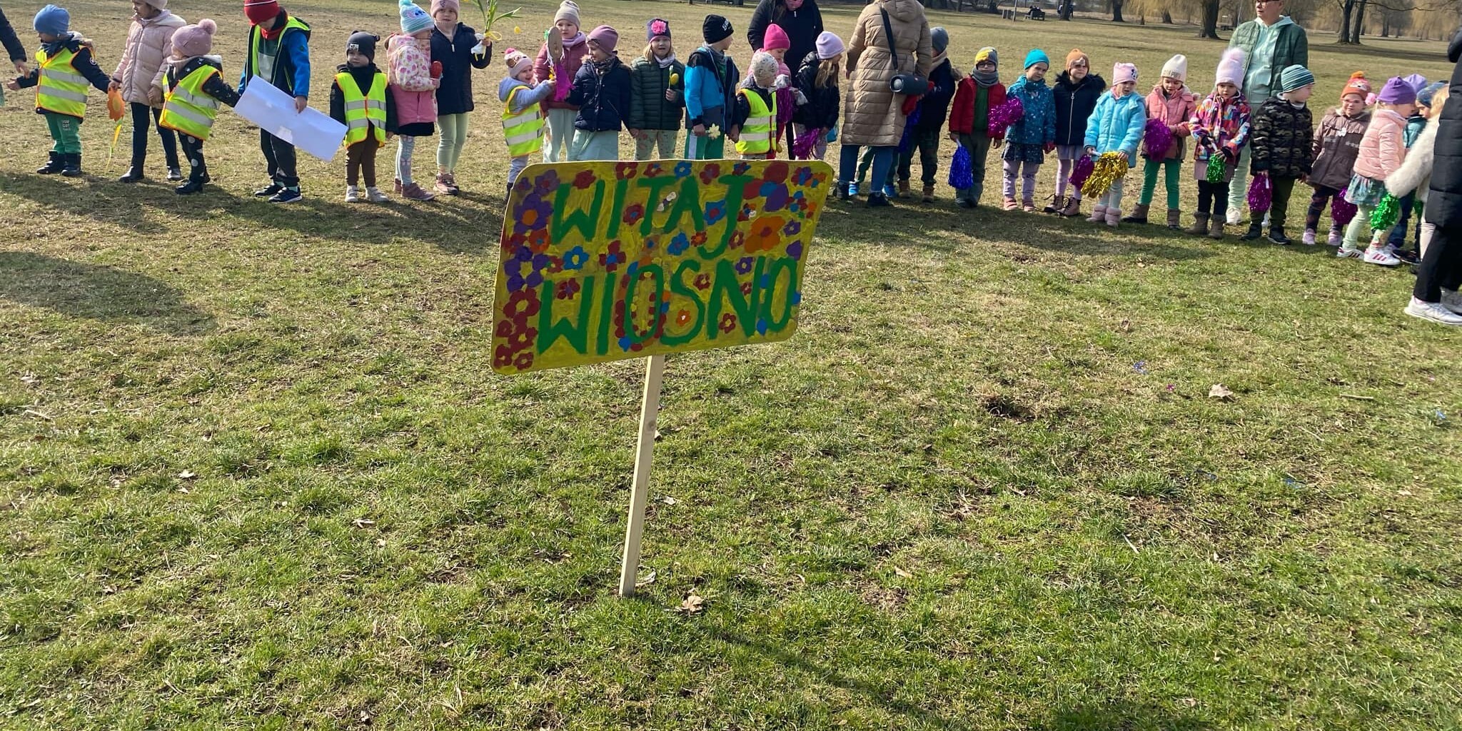 Pierwszy dzień wiosny w naszym przedszkolu!