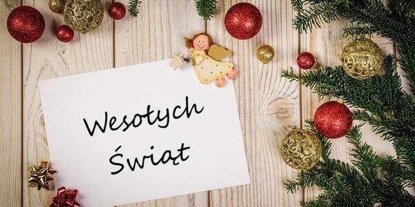 obrazek z napisem Wesołych świąt