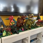 wystawa dinozaurów.