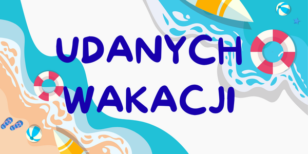 plakat wakacje
