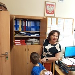 3.w gabinecie pani dyrektor.