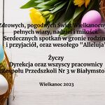 Życzenia Wielkanocne